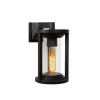 Lucide CADIX - Wandlamp Buiten - 1xE27 - IP65 - Zwart Clearance