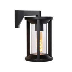 Lucide CADIX - Wandlamp Buiten - 1xE27 - IP65 - Zwart Clearance