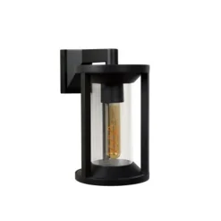 Lucide CADIX - Wandlamp Buiten - 1xE27 - IP65 - Zwart Clearance