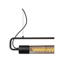 Lucide CALIXT - Hanglamp - 2xE27 - Zwart Outlet