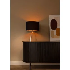 Lucide CAMPANA Tafellamp-Transp.-1xE27-40W-Glas Clearance