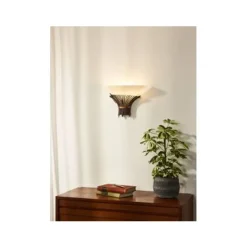 Lucide CANNA - Wandlamp - 1xE14 - Roest bruin Clearance