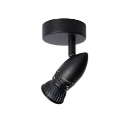 Lucide CARO Plafondspot-Zwart-Ø9-1xGU10-5W-Metaal Online