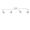 Lucide CARO-LED - Plafondspot - LED - GU10 - 4x5W 2700K - Wit Clearance