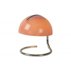 Lucide CATO Tafellamp-Roze-Ø23,5-1xE27-40W-Glas Best