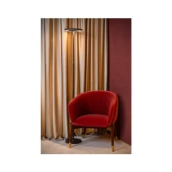 Lucide CELESTE Vloerlamp-Zwart-Ø28-LED Dimb.-21W-2700K Online