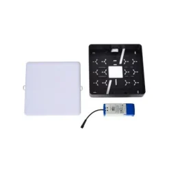 Lucide CERES-LED - Plafonnière Badkamer - LED Dimb. - 1x30W 3000K - IP44 - Zwart Online