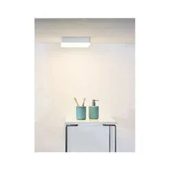 Lucide CERES-LED - Plafonnière Badkamer - LED Dimb. - 1x30W 3000K - IP44 - Wit Best