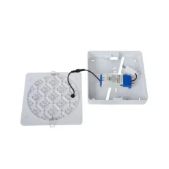 Lucide CERES-LED - Plafonnière Badkamer - LED Dimb. - 1x30W 3000K - IP44 - Wit Best