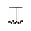 Lucide CHAYANNE Hanglamp-Zwart-8xE14-40W-Alumin. Outlet