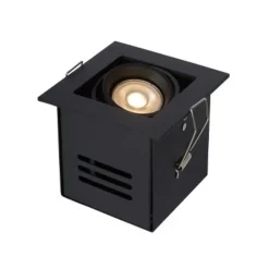 Lucide CHIMNEY - Inbouwspot - 1xGU10 - Zwart Best