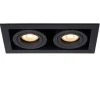 Lucide CHIMNEY - Inbouwspot - 2xGU10 - Zwart Online