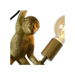 Lucide CHIMP. Wandlamp-Zwart-1xE27-60W-Kunsts. Discount