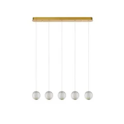 Lucide CINTRA Hanglamp-Transp.-LED Dimb.-4,7W-2700K Hot