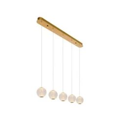 Lucide CINTRA Hanglamp-Transp.-LED Dimb.-4,7W-2700K Hot