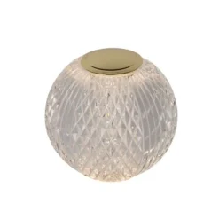 Lucide CINTRA Tafellamp-Transp.-Ø9-LED Dimb.-1,5W-3000K Best