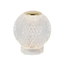 Lucide CINTRA Tafellamp-Transp.-Ø9-LED Dimb.-1,5W-3000K Best