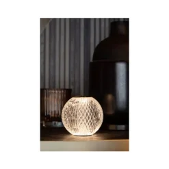 Lucide CINTRA Tafellamp-Transp.-Ø11-LED Dimb.-2W-3000K