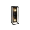 Lucide CLAIRE - Wandlamp Buiten - 2xE27 - IP54 - Antraciet Clearance