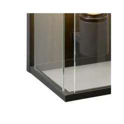 Lucide CLAIRE - Wandlamp Buiten - 1xE27 - IP54 - Antraciet Sale
