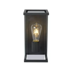 Lucide CLAIRE MINI - Wandlamp Buiten - 1xE27 - IP54 - Antraciet New