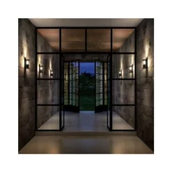 Lucide CLAIRE MINI - Wandlamp Buiten - 1xE27 - IP54 - Antraciet New