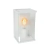 Lucide CLAIRE Wandlamp Buiten-Wit-1xE27-15W-IP54-Glas Outlet