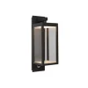 Lucide CLAIRETTE - Wandlamp Buiten - LED - 1x15W 3000K - IP54 - Antraciet Hot
