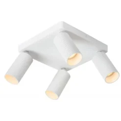 Lucide CLUBS Plafondspot-Wit-4xGU10-40W-Alumin. Sale