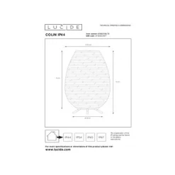 Lucide COLIN IP. Vloerlamp Buiten-Nature.-LED Dimb.-3W