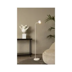 Lucide COMET Vloerlamp-Wit-LED Dimb.-3W-2700K-3 StepDim Hot