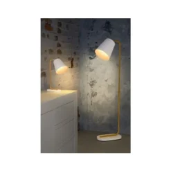 Lucide CONA - Tafellamp - 1xE14 - Wit Online