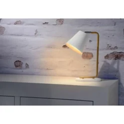Lucide CONA - Tafellamp - 1xE14 - Wit Online