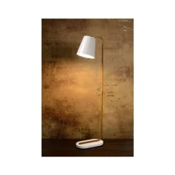 Lucide CONA - Vloerlamp - 1xE27 - Wit Online