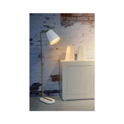 Lucide CONA - Vloerlamp - 1xE27 - Wit Online