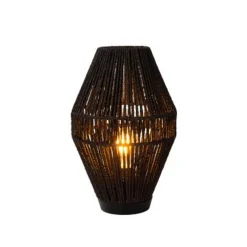 Lucide CORDULLE Tafellamp-Zwart-1xE27-40W-Papier Hot