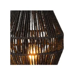 Lucide CORDULLE Tafellamp-Zwart-1xE27-40W-Papier Hot