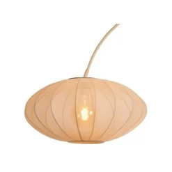 Lucide CORINA Booglamp-Beige-1xE27-40W-Polyes. Sale