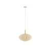 Lucide CORINA Hanglamp-Beige-Ø50-1xE27-40W-Polyes. Outlet