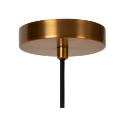 Lucide CORINA Hanglamp-Zwart-Ø50-1xE27-40W-Polyes. Clearance