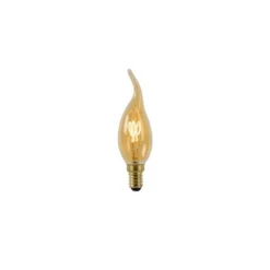 Lucide CT35 - Filament lamp - Ø 3,5 cm - LED Dimb. - E14 - 1x3W 2200K - Amber Outlet