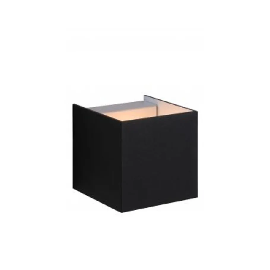 Lucide CUBO - Wandlamp - 1xG9 - Zwart