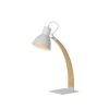Lucide CURF - Bureaulamp - 1xE27 - Wit Online