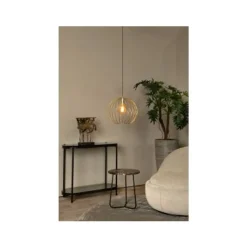 Lucide DANZA Hanglamp-Mat Go.-Ø40-1xE27-40W-Metaal Online