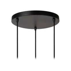 Lucide DANZA Hanglamp-Zwart-Ø50-3xE27-40W-Metaal Sale
