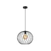 Lucide DANZA PENDEL Ø40cm 1xE27 ZWART New