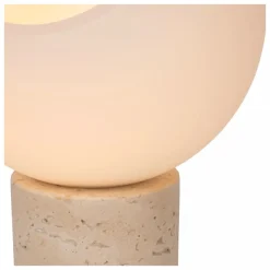 Lucide DAVIN Tafellamp-Opaal-1xE27-40W-Glas Clearance