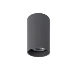 Lucide DELTO - Plafondspot - Ø 5,5 cm - LED Dim to warm - GU10 - 1x5W 2200K/3000K - Grijs Outlet