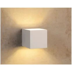 Lucide DEVI - Wandlamp - 1xG9 - Wit Outlet