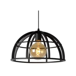 Lucide DIKRA Hanglamp E27 60W Ø40cm Zwart Online